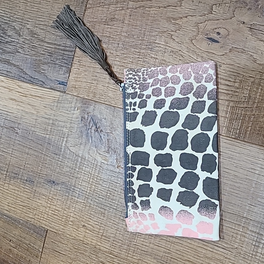 Vintage Roberto cavalli silk clutch bag